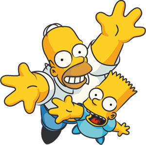 The Simpsons Homer Logo
