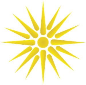The star of Vergina Logo