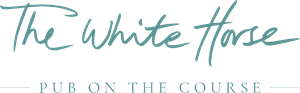 The White Horse Pub on the Course Logo