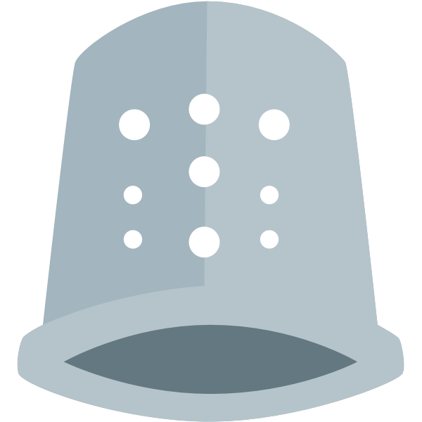 Thimble ,Logo , icon , SVG Thimble