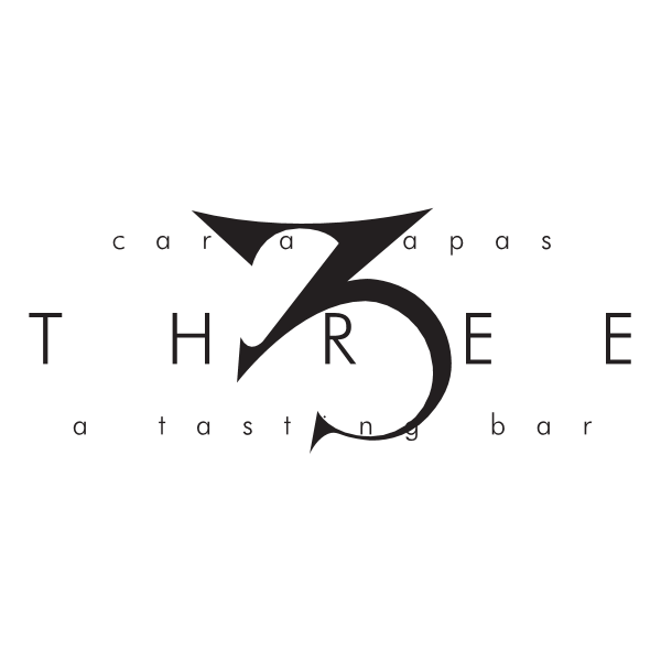 Three a Tasting Bar Logo ,Logo , icon , SVG Three a Tasting Bar Logo