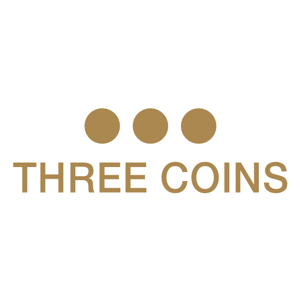 Three Coins Logo ,Logo , icon , SVG Three Coins Logo