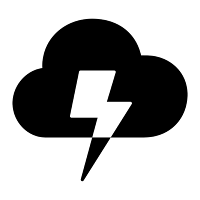 thunderstorm ,Logo , icon , SVG thunderstorm