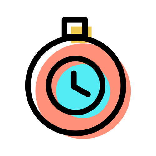 time ,Logo , icon , SVG time