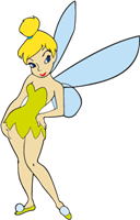 Tinkerbell Character Logo