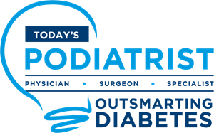TODAY’S PODIATRIST OUTSMARTING DIABETES Logo ,Logo , icon , SVG TODAY’S PODIATRIST OUTSMARTING DIABETES Logo