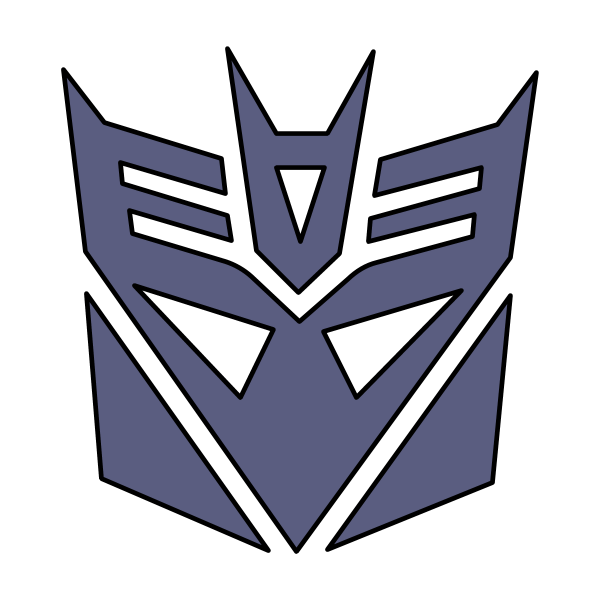 Transformers Decepticon ,Logo , icon , SVG Transformers Decepticon