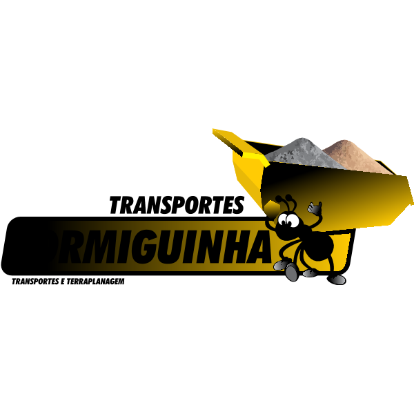 Transportes e Terraplanagem Formiguinha Logo