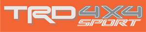 TRD 4X4 SPORT TACOMA Logo ,Logo , icon , SVG TRD 4X4 SPORT TACOMA Logo