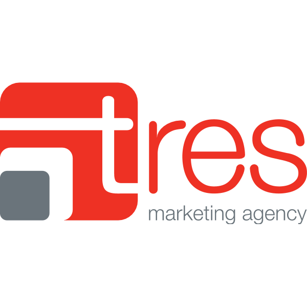Tres Marketing Agency Logo ,Logo , icon , SVG Tres Marketing Agency Logo
