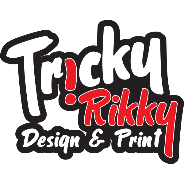 Tricky Rikky Design and Print Logo ,Logo , icon , SVG Tricky Rikky Design and Print Logo