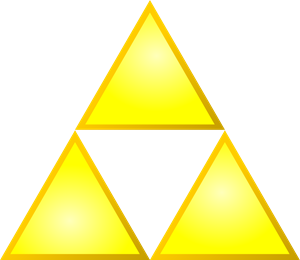 Triforce Logo ,Logo , icon , SVG Triforce Logo
