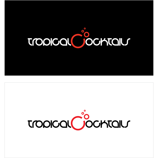 Tropical Cocktails Logo ,Logo , icon , SVG Tropical Cocktails Logo