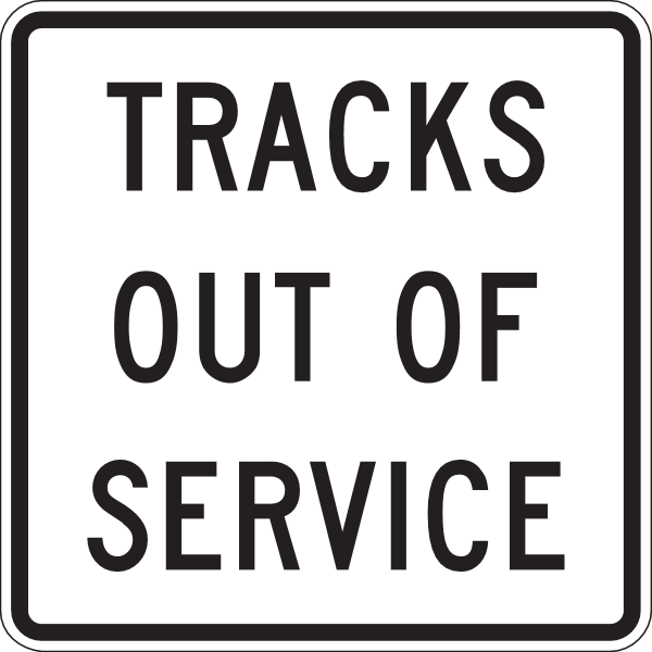 TRUCKS OUT OF SERVICE ROAD SIGN Logo ,Logo , icon , SVG TRUCKS OUT OF SERVICE ROAD SIGN Logo