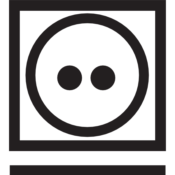 TUMBLE DRY NORMAL SYMBOL Logo ,Logo , icon , SVG TUMBLE DRY NORMAL SYMBOL Logo