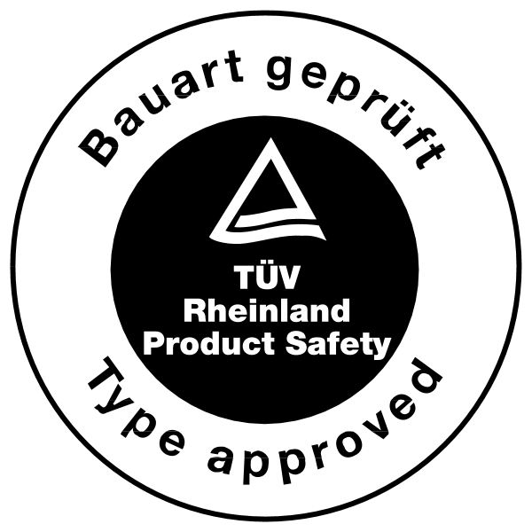 TUV Bauart gepruft