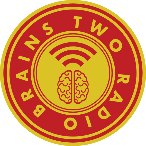 Two Radio Brains Logo ,Logo , icon , SVG Two Radio Brains Logo