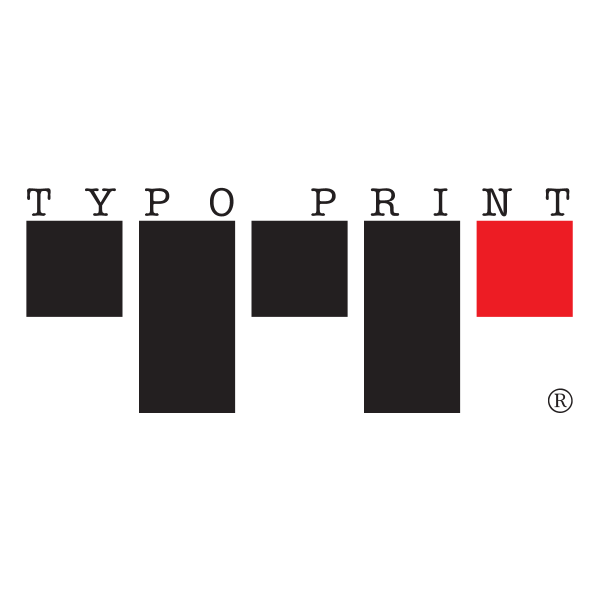 Typo Print BG Logo