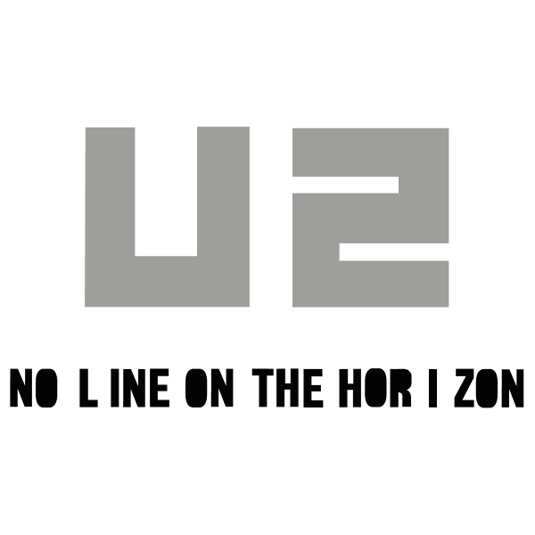 U2 no line on the horizon Logo