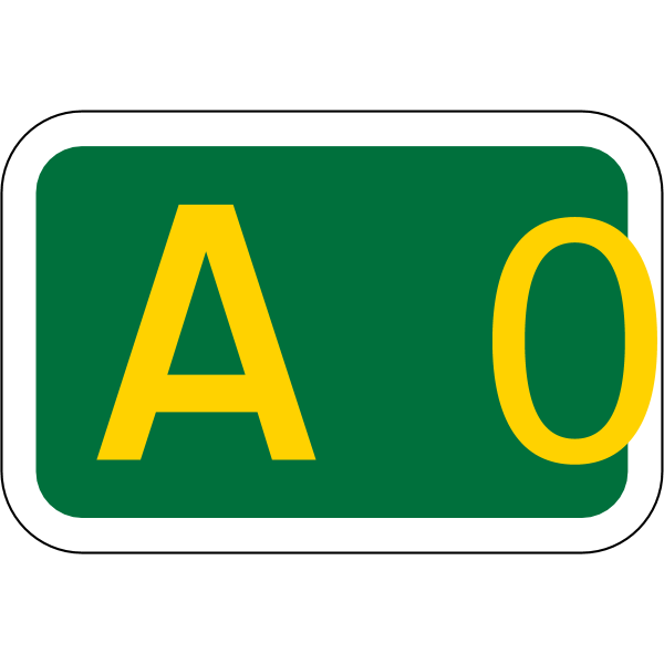 UK road A0 template