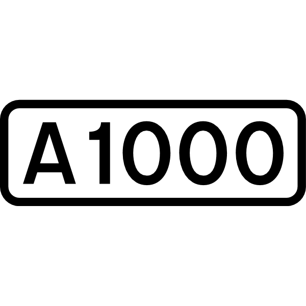 UK road A1000