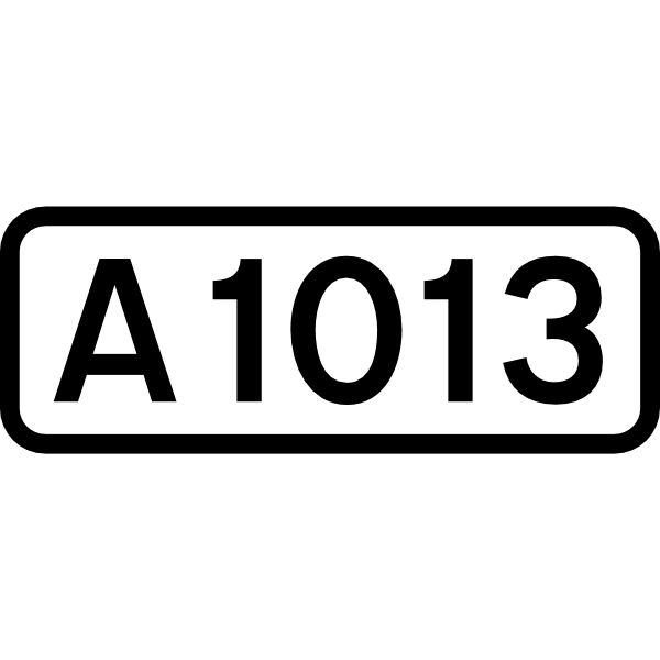 UK road A1013