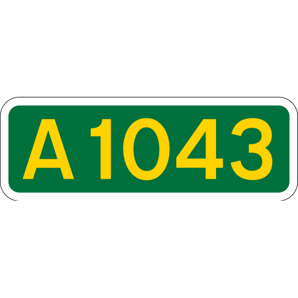 UK road A1043