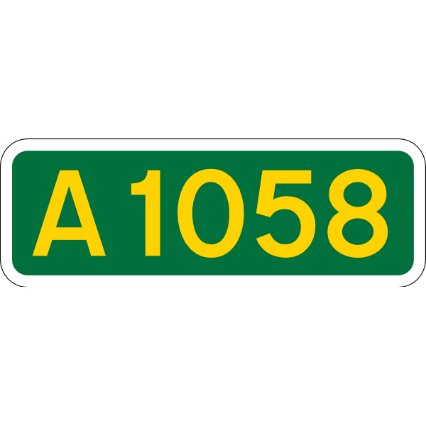 UK road A1058