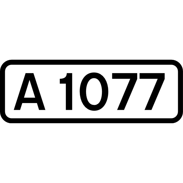 UK road A1077