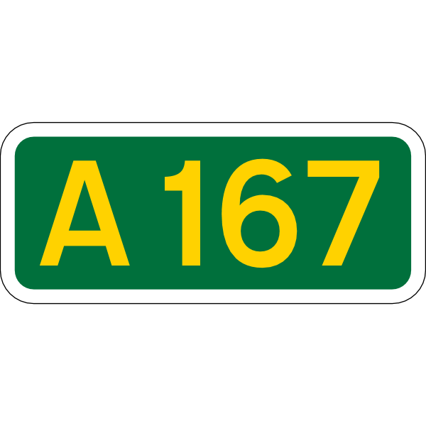 UK road A167