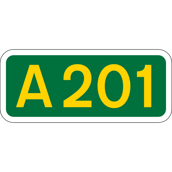 UK road A201