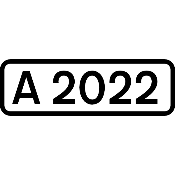 UK road A2022