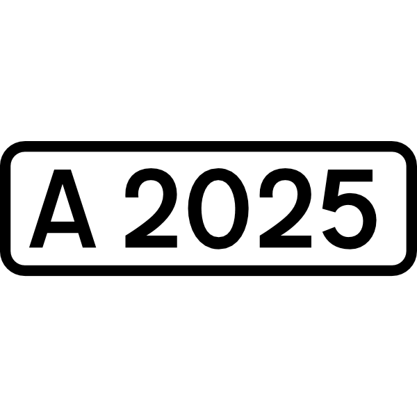 UK road A2025