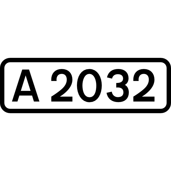 UK road A2032