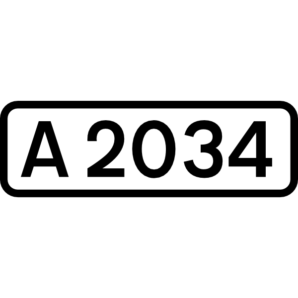 UK road A2034