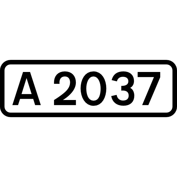 UK road A2037