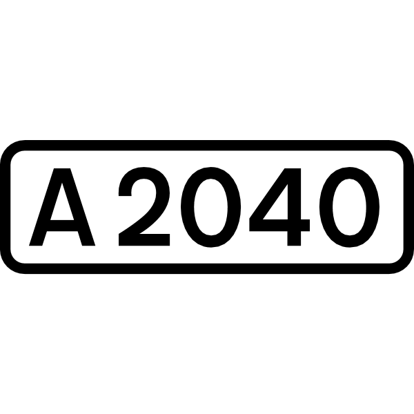 UK road A2040