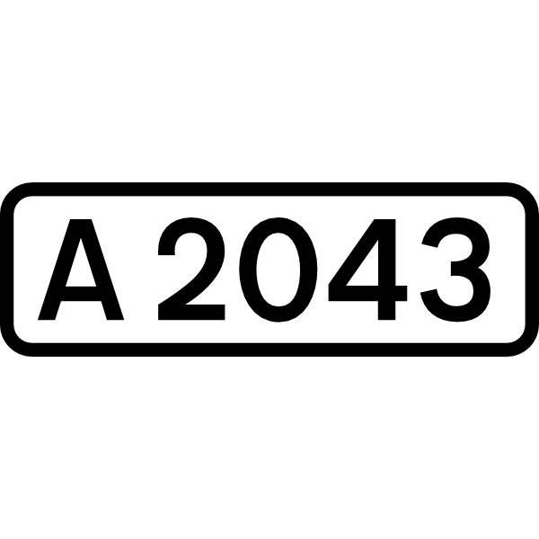 UK road A2043