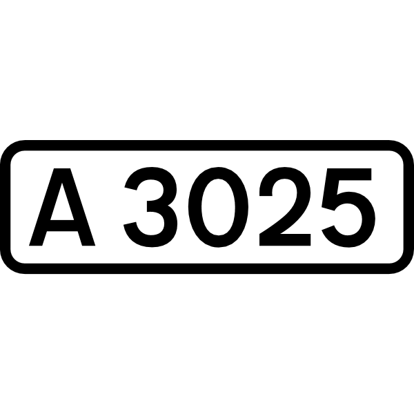 UK road A3025