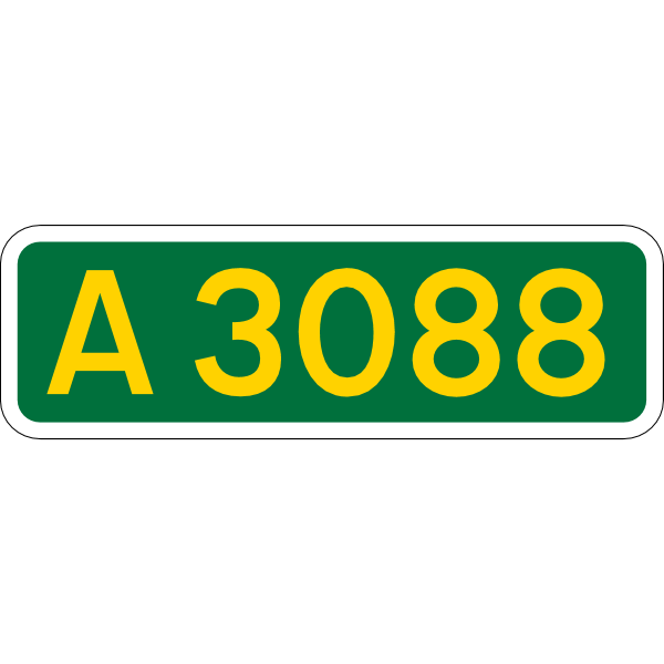 UK road A3088