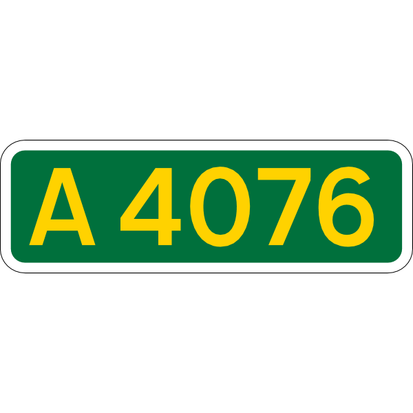 UK road A4076