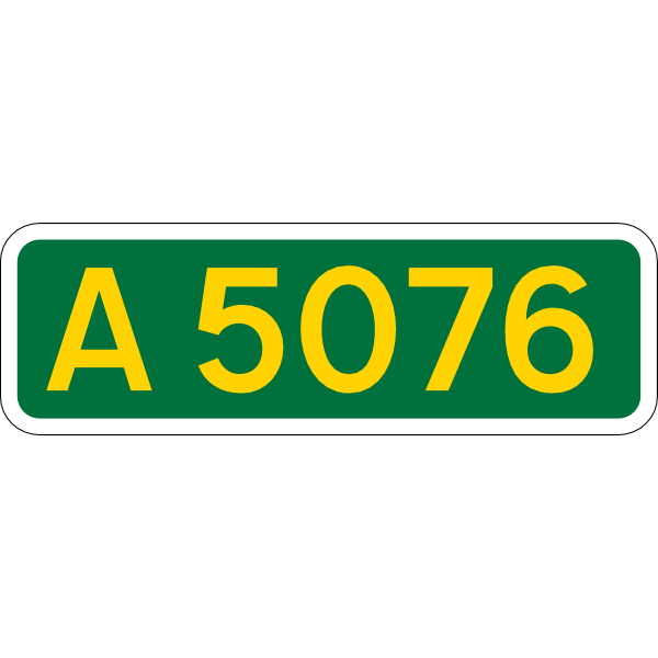 UK road A5076