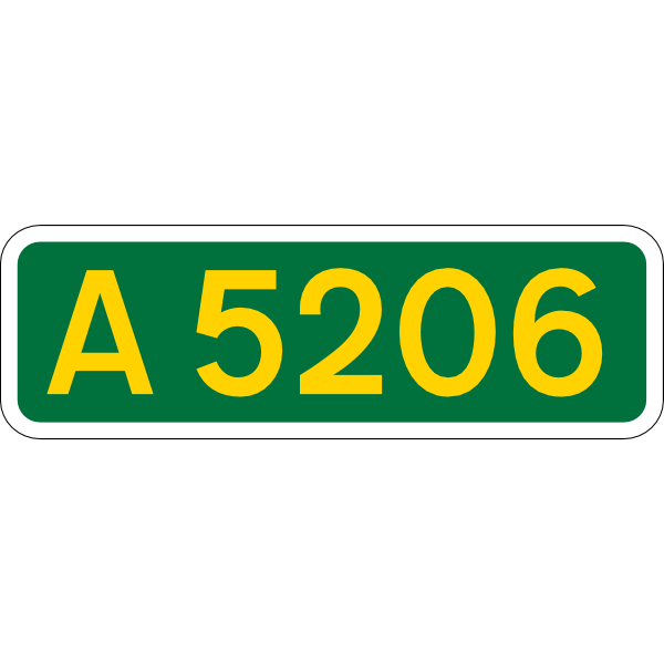 UK road A5206