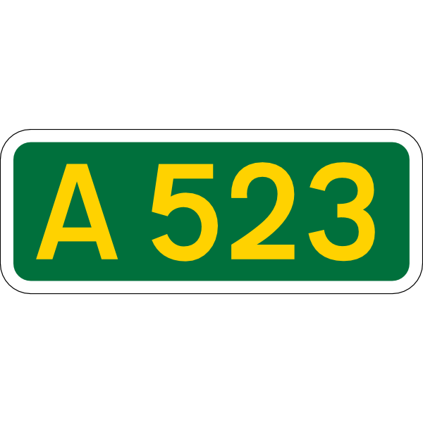 UK road A523