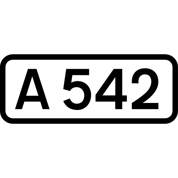 UK road A542