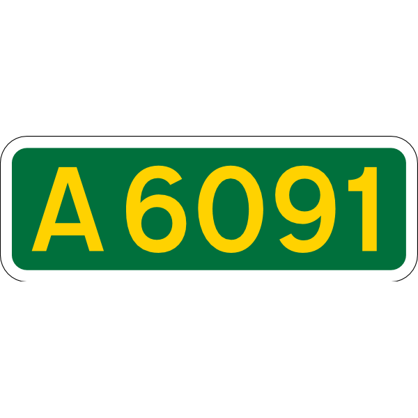 UK road A6091