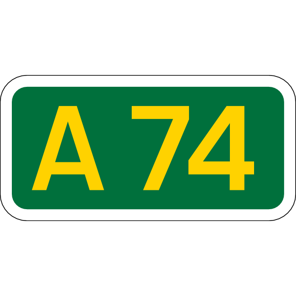 UK road A74