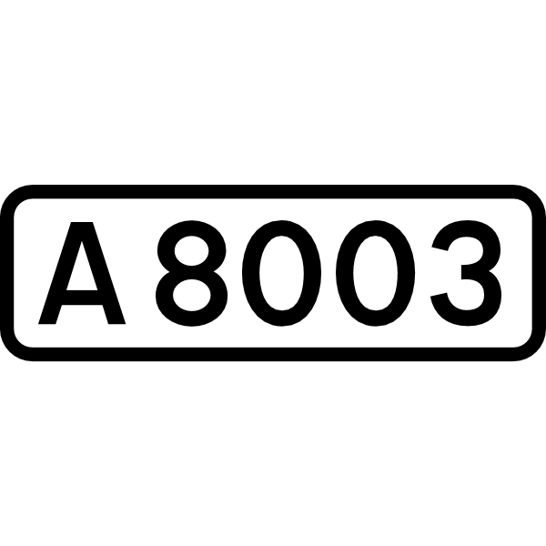 UK road A8003