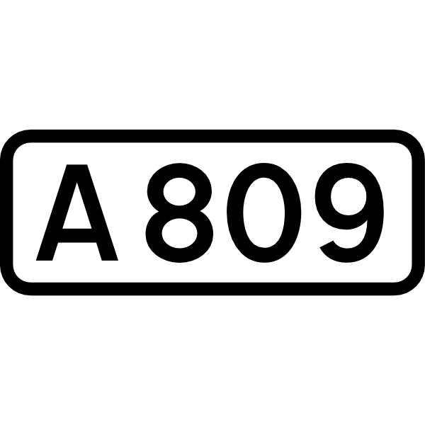 UK road A809