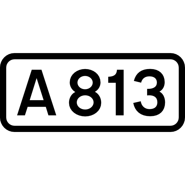 UK road A813